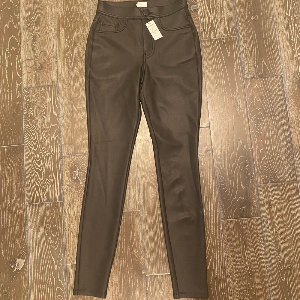 express leather pants 🖤NWT